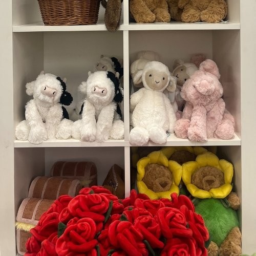 Jellycat display in-store
